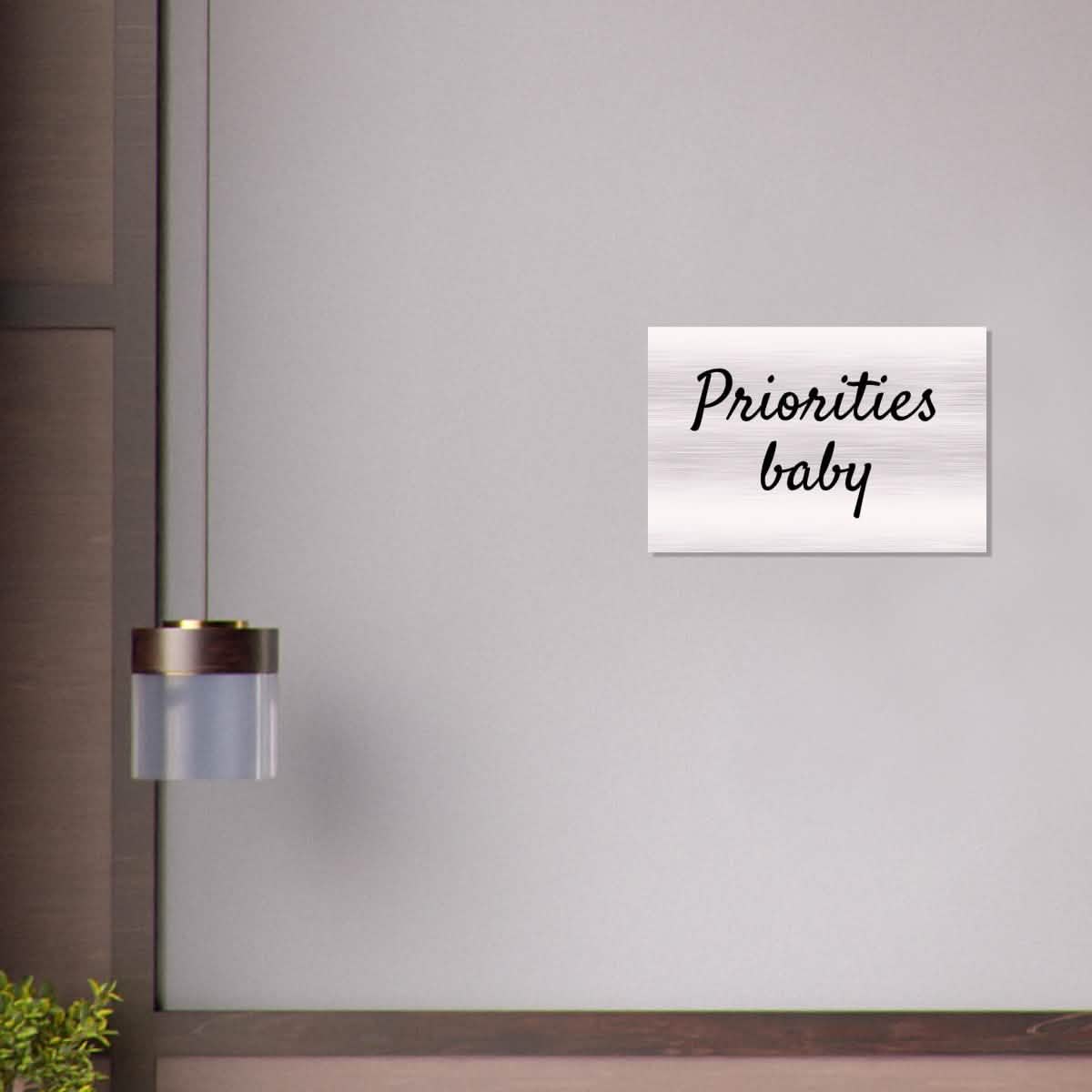 Da Vinci Motivational Wall art - Brushed Aluminum Print - 40x60 cm / 16x24″ -