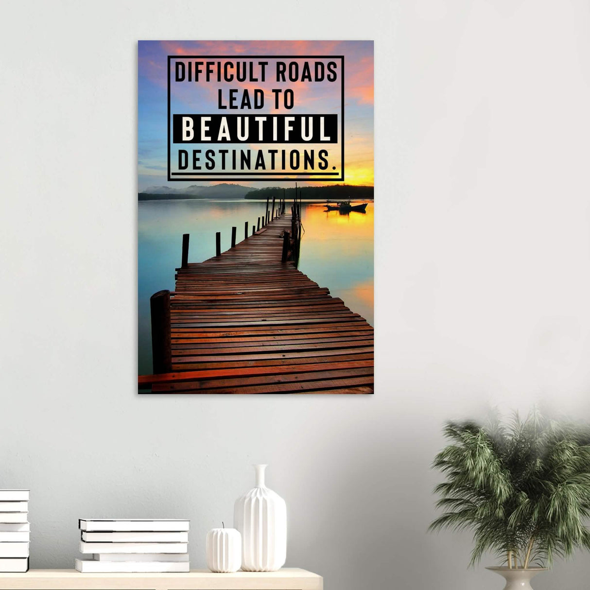 Da Vinci Motivational Wall Art - Wood Prints - 60x90 cm / 24x36″ - 10 mm