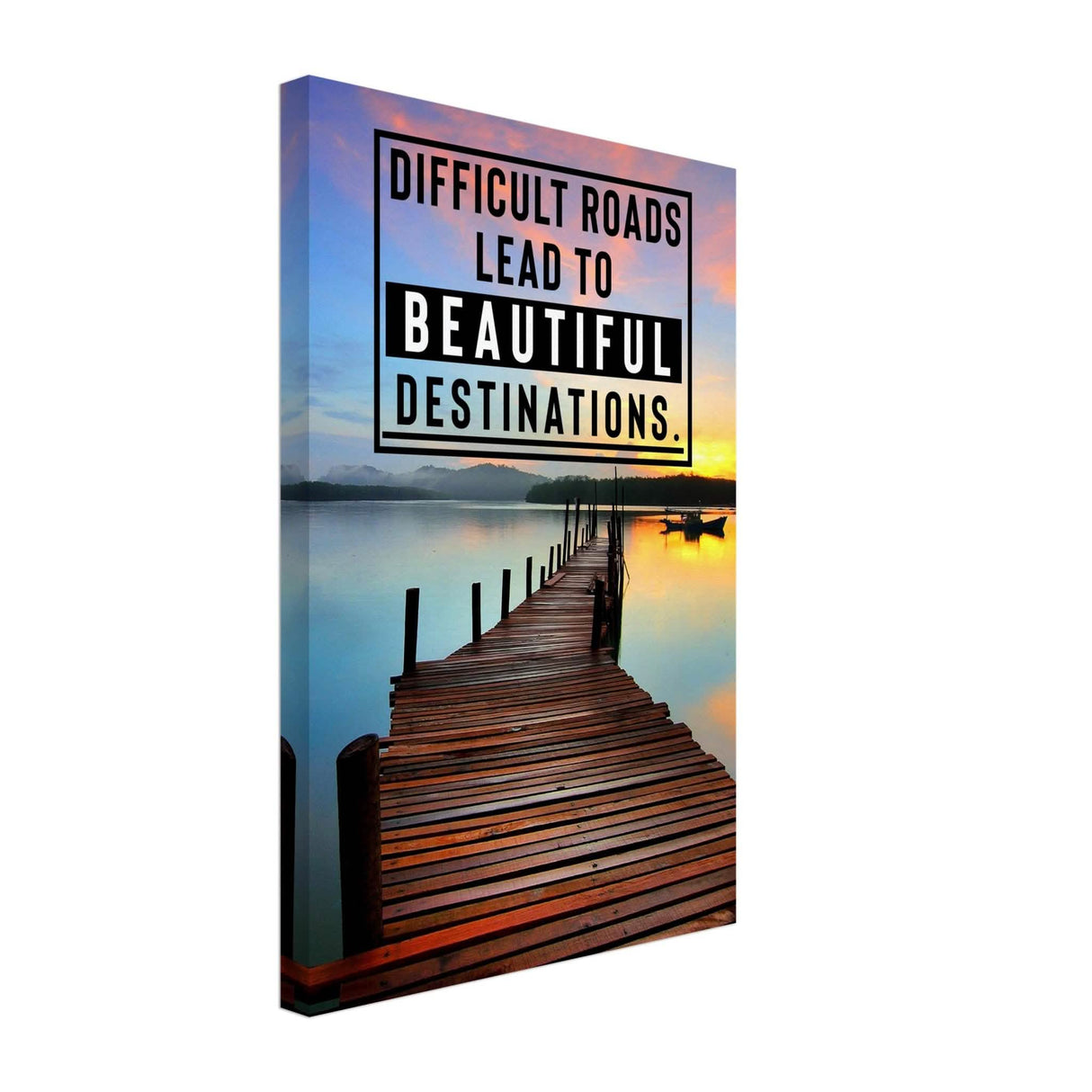 Da Vinci Motivational Wall Art - Canvas - 30x45 cm / 12x18″ - Slim