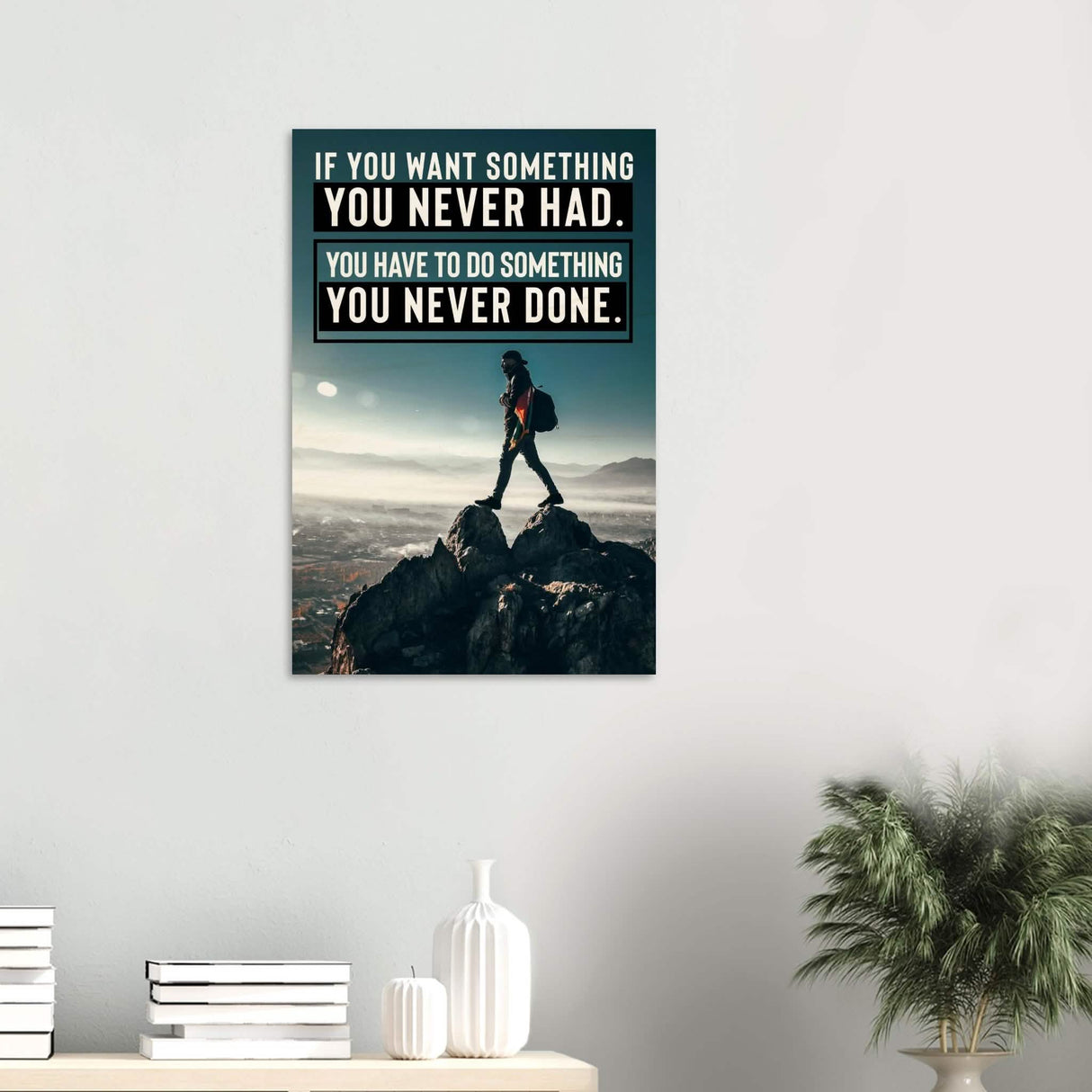 Da Vinci Motivational Wall Art - Wood Prints - 50x75 cm / 20x30″ - 10 mm