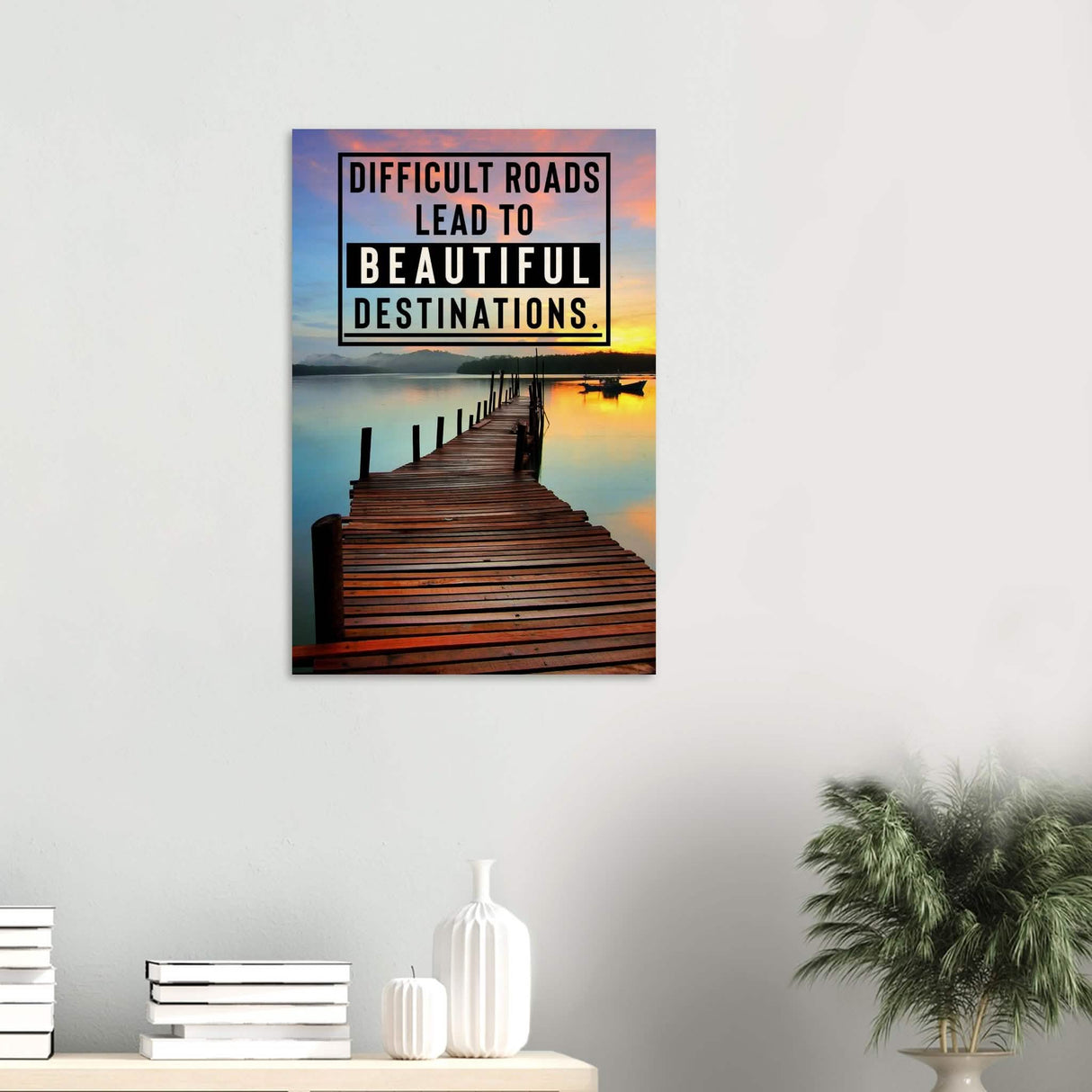 Da Vinci Motivational Wall Art - Wood Prints - 50x75 cm / 20x30″ - 10 mm