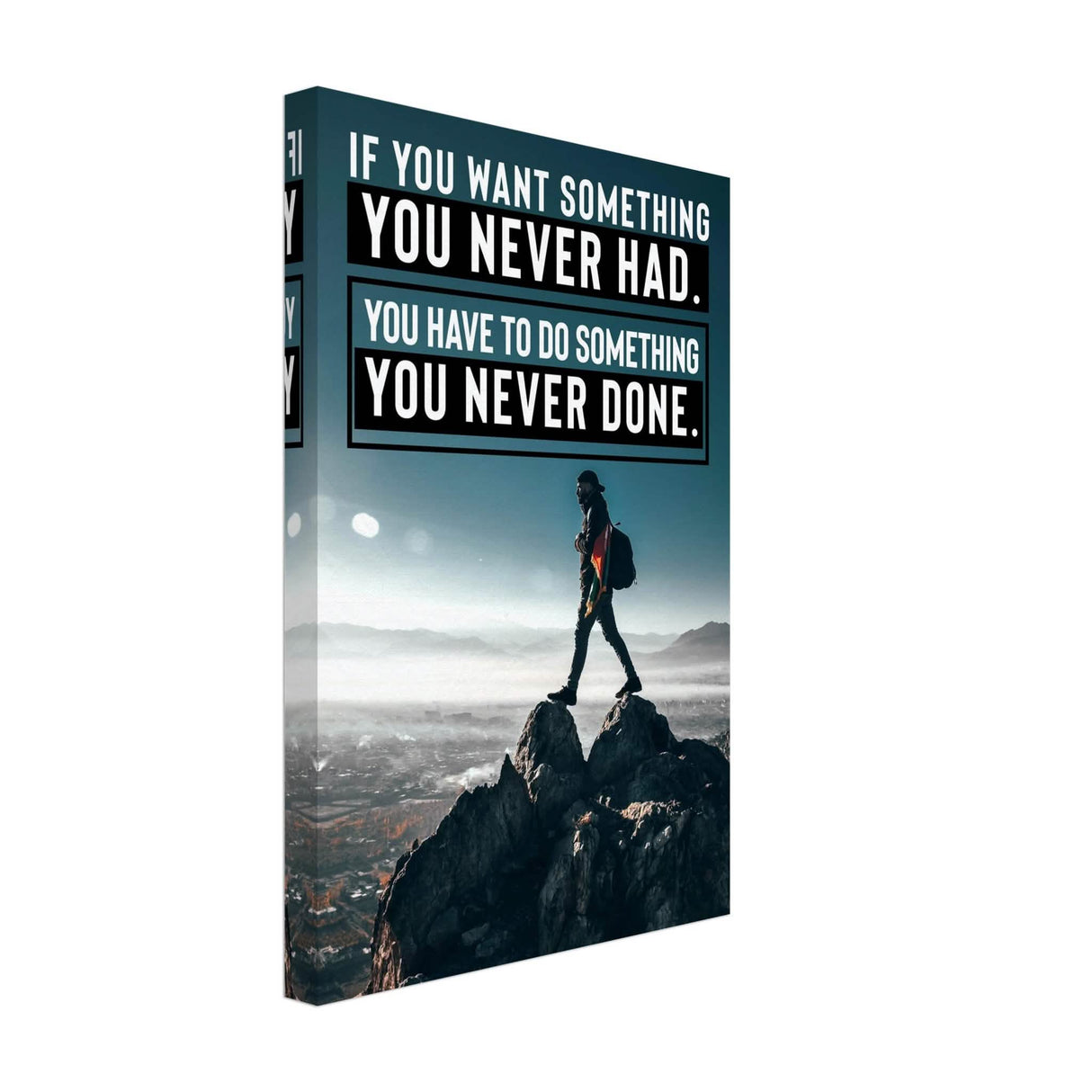 Da Vinci Motivational Wall Art - Canvas - 30x45 cm / 12x18″ - Thick