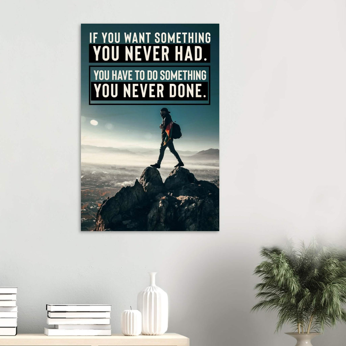 Da Vinci Motivational Wall Art - Wood Prints - 60x90 cm / 24x36″ - 10 mm