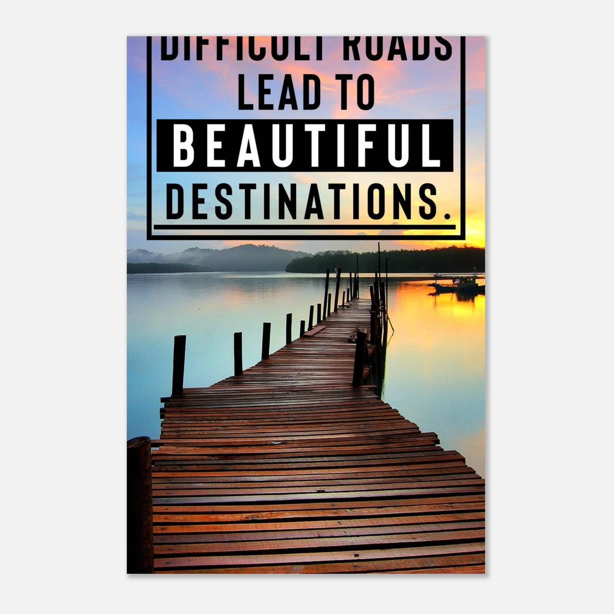 Da Vinci Motivational Wall Art - Aluminum Print - 40x60 cm / 16x24″ -