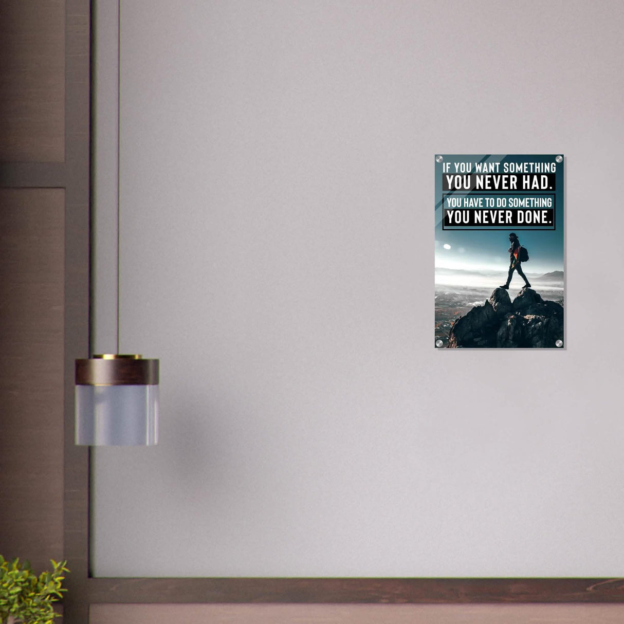 Da Vinci Motivational Wall Art - Acrylic Print - 40x60 cm / 16x24″ -