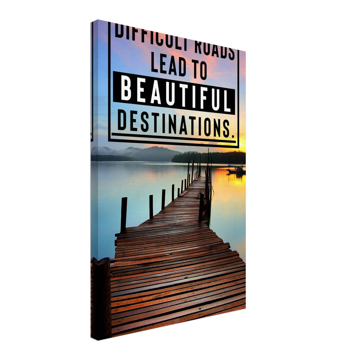 Da Vinci Motivational Wall Art - Canvas - 40x60 cm / 16x24″ - Slim