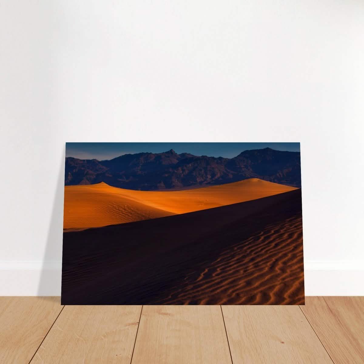 Da Vinci Nature Art Wall art print | Desert - Brushed Aluminum Print - 30x45 cm / 12x18″ -