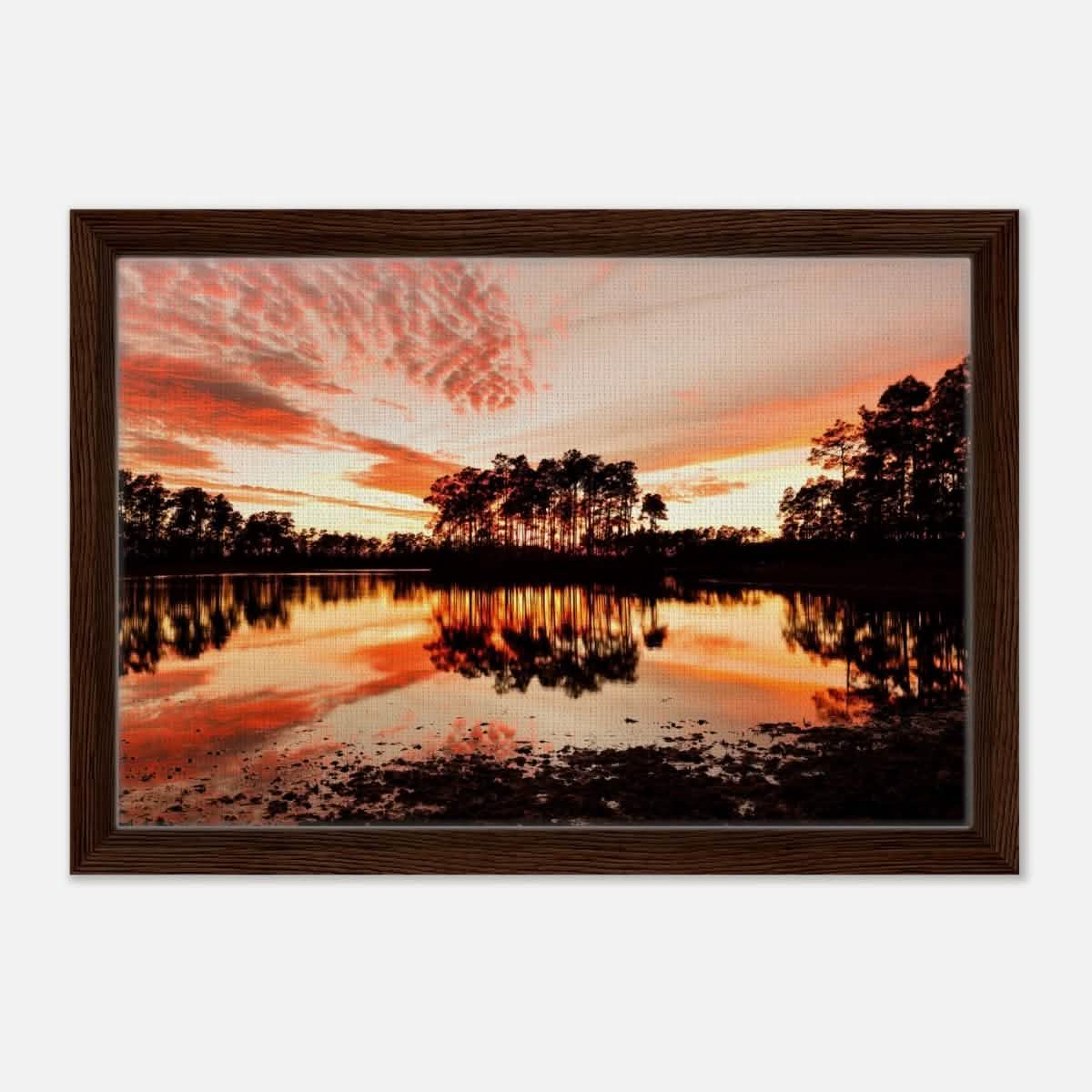 Da Vinci Nature Art Wall art print | Sunset - Acrylic Print - 30x45 cm / 12x18″ -