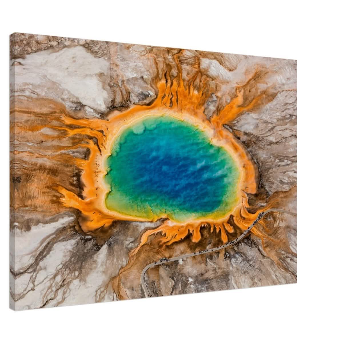 Da Vinci Nature Art Wall art print | Yellowstone National Park | Montana - Acrylic Print - 30x45 cm / 12x18″ -