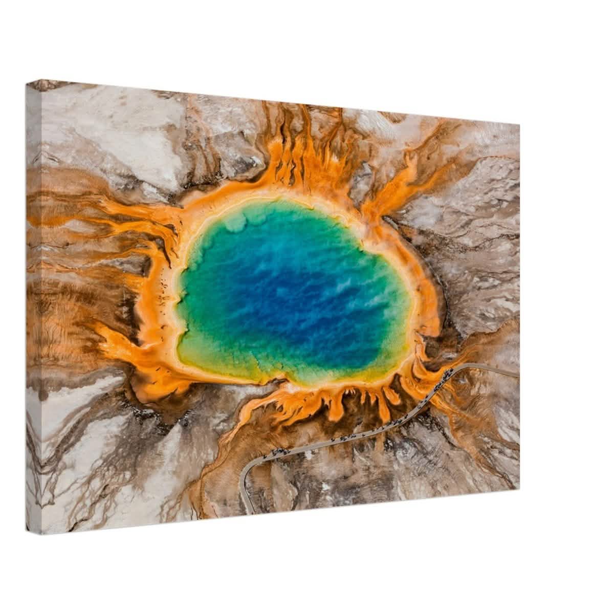 Da Vinci Nature Art Wall art print | Yellowstone National Park | Montana - Acrylic Print - 30x45 cm / 12x18″ -
