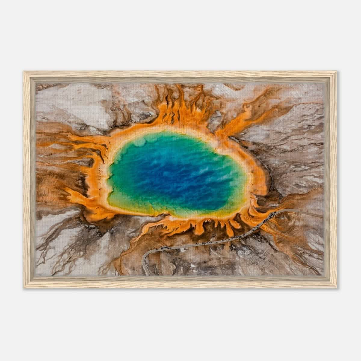 Da Vinci Nature Art Wall art print | Yellowstone National Park | Montana - Acrylic Print - 30x45 cm / 12x18″ -