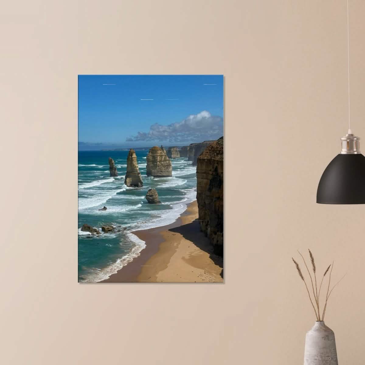 Da Vinci Nature Collection Wall Art Great Ocean Road Melbourne Australia - 60x90 cm / 24x36″ - Thick -