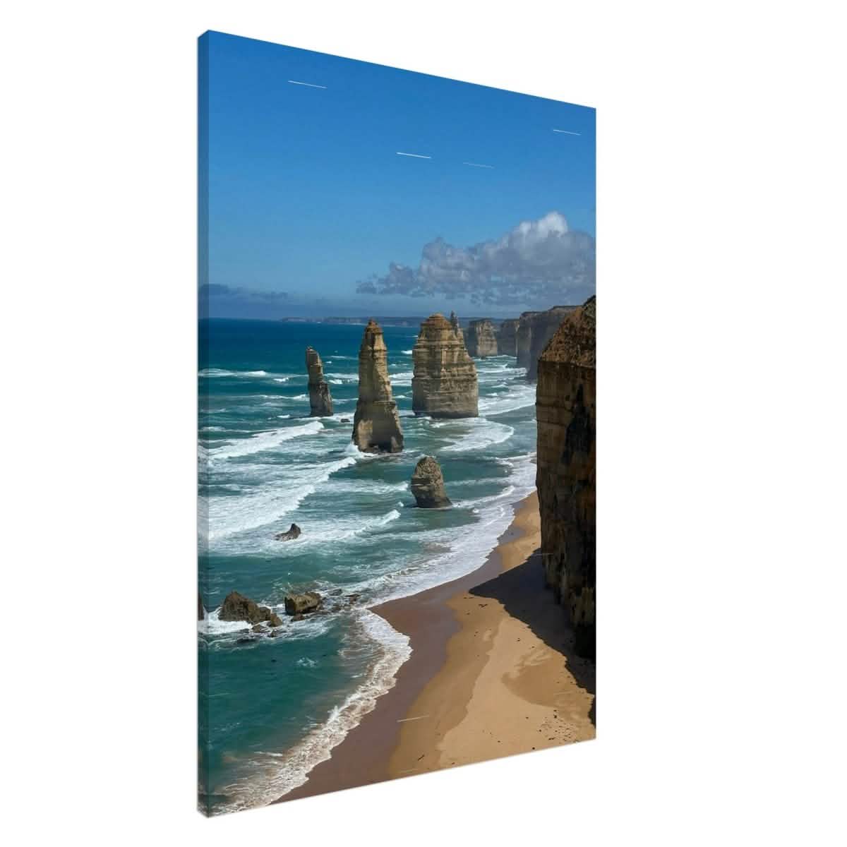 Da Vinci Nature Collection Wall Art Great Ocean Road Melbourne Australia - 60x90 cm / 24x36″ - Thick -
