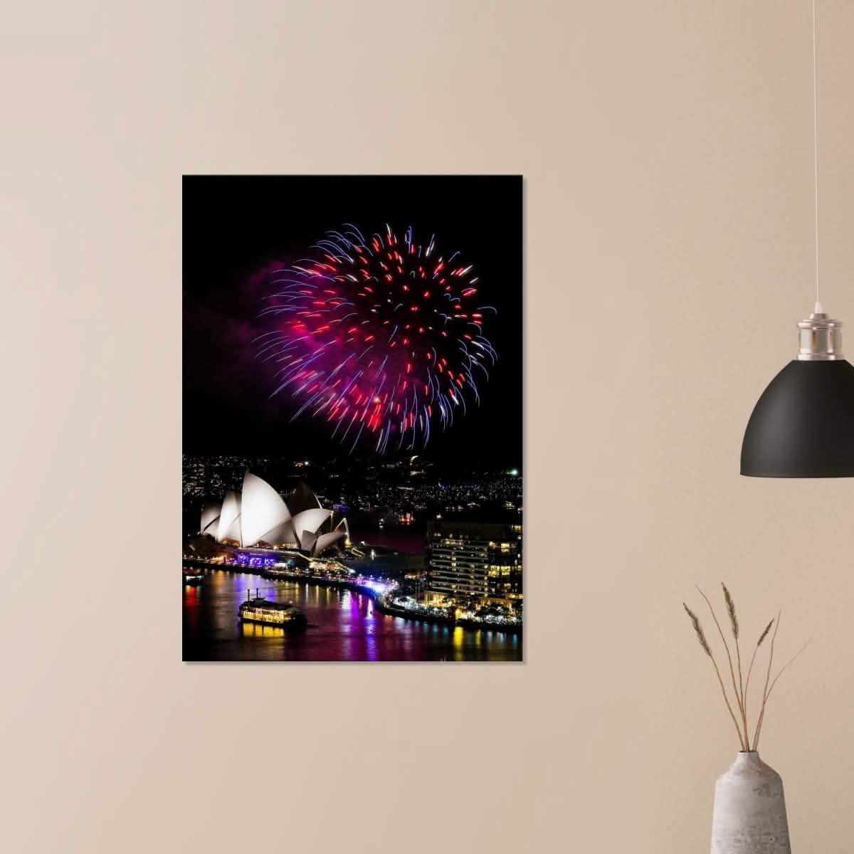 Da Vinci Nature Collection Wall Art Opera House Sydney - 60x90 cm / 24x36″ - Slim -