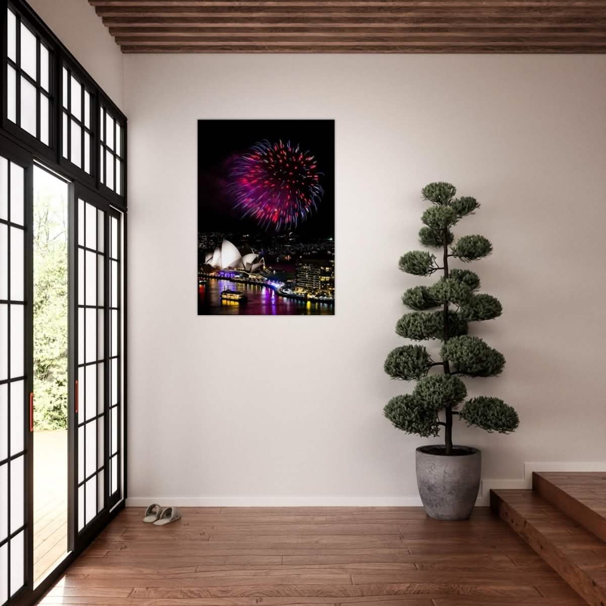 Da Vinci Nature Collection Wall Art Opera House Sydney - 60x90 cm / 24x36″ - Slim -