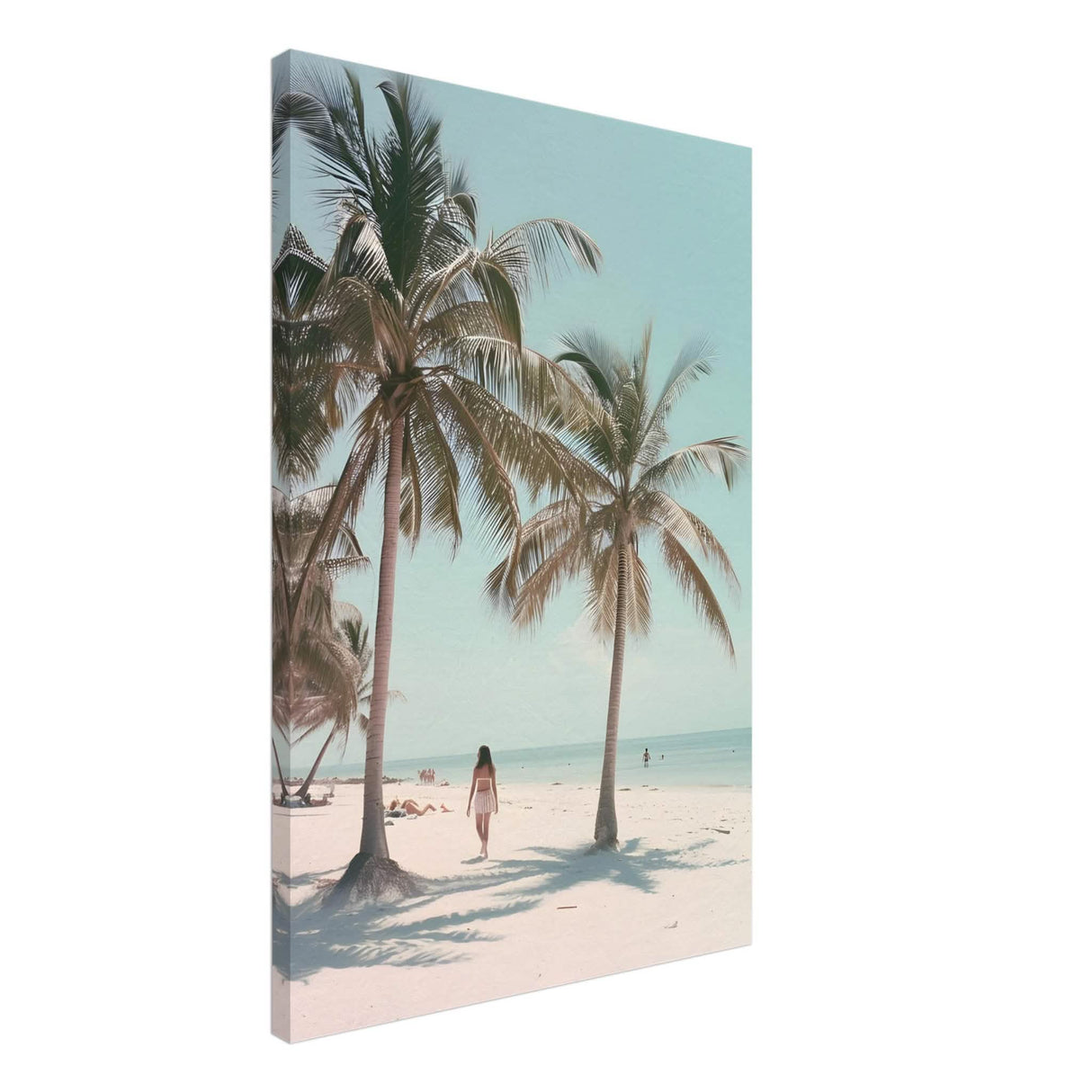 Da Vinci Nature Modern Wall Art | Beach - Canvas - 50x75 cm / 20x30″ - Slim