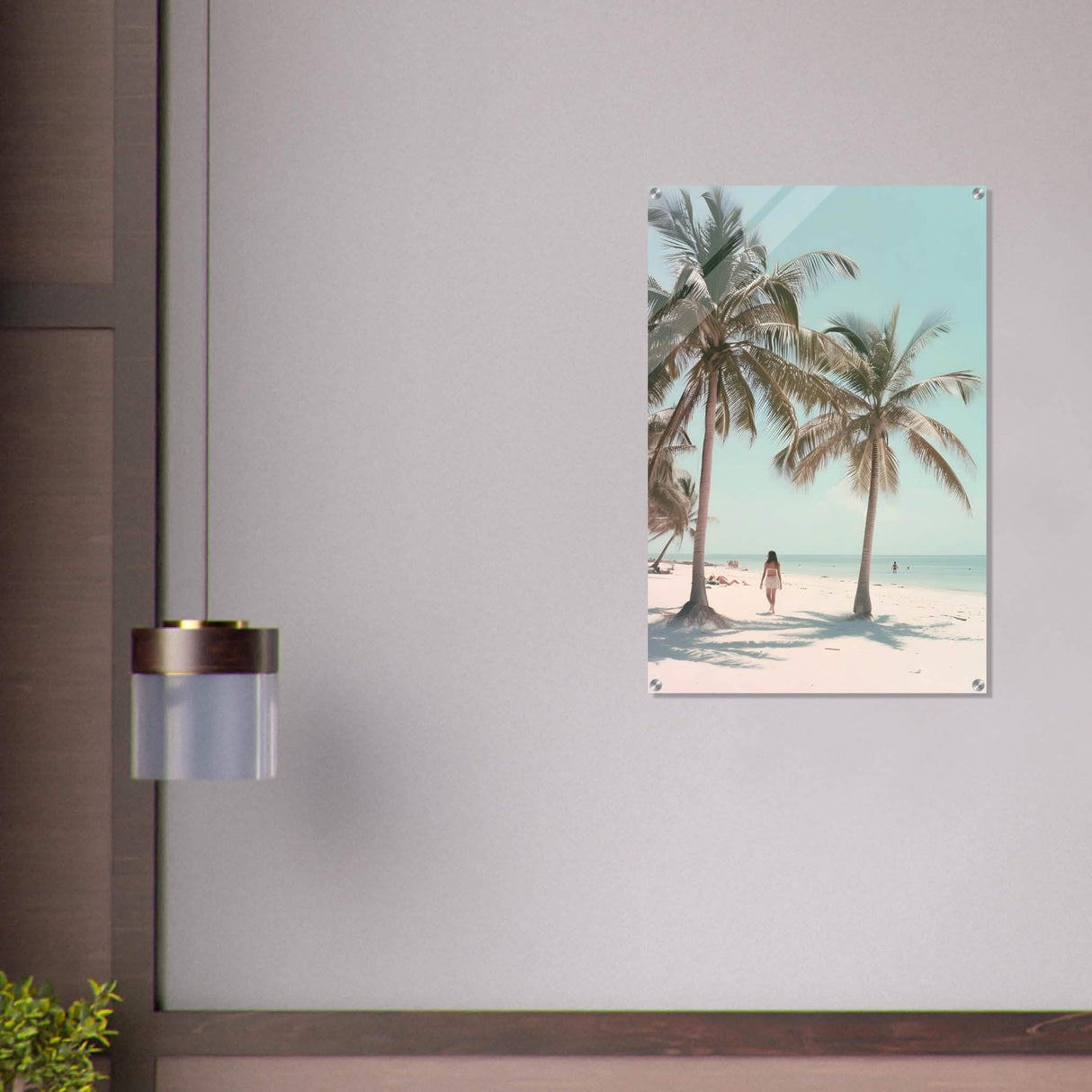 Da Vinci Nature Modern Wall Art | Beach - Acrylic Print - 60x90 cm / 24x36″ -