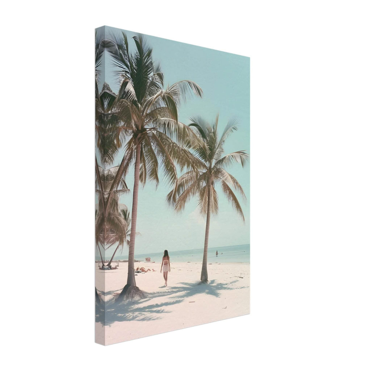 Da Vinci Nature Modern Wall Art | Beach - Canvas - 30x45 cm / 12x18″ - Slim
