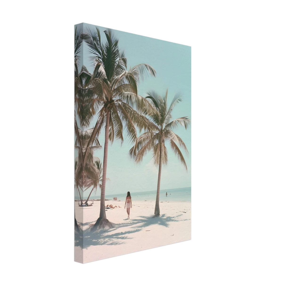 Da Vinci Nature Modern Wall Art | Beach - Canvas - 30x45 cm / 12x18″ - Thick
