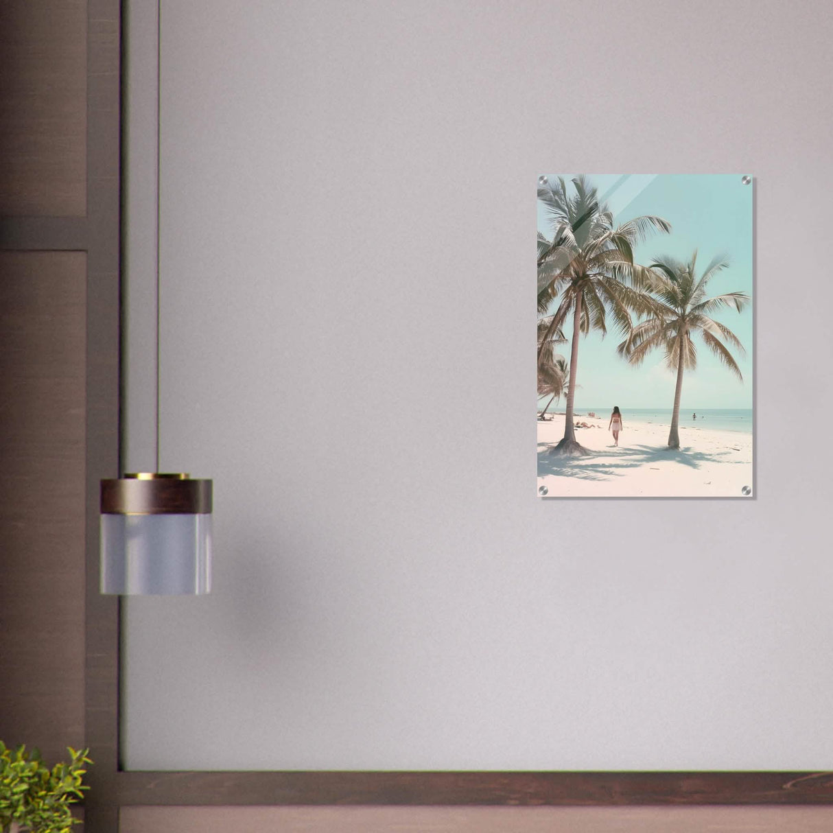 Da Vinci Nature Modern Wall Art | Beach - Acrylic Print - 50x75 cm / 20x30″ -