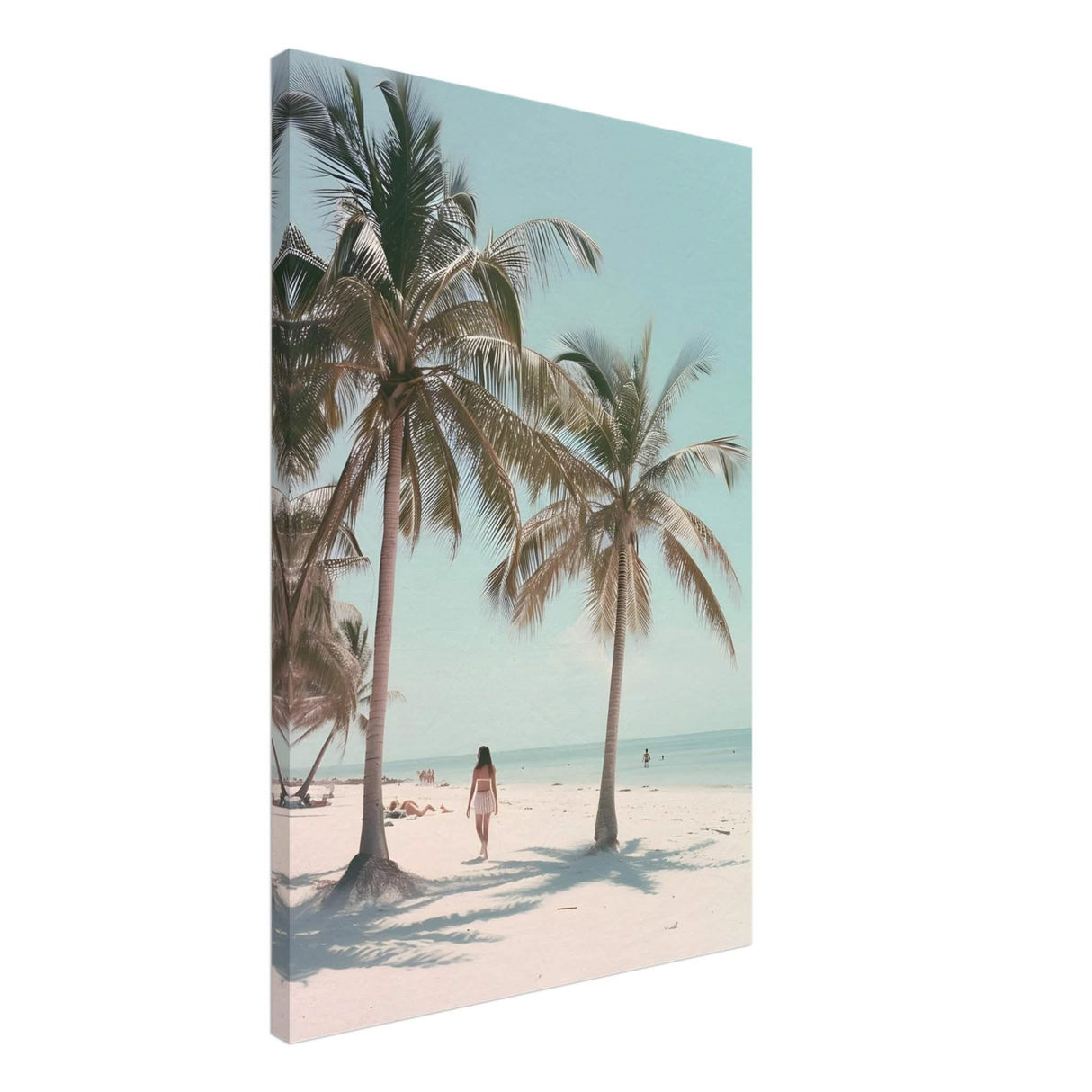 Da Vinci Nature Modern Wall Art | Beach - Canvas - 60x90 cm / 24x36″ - Thick
