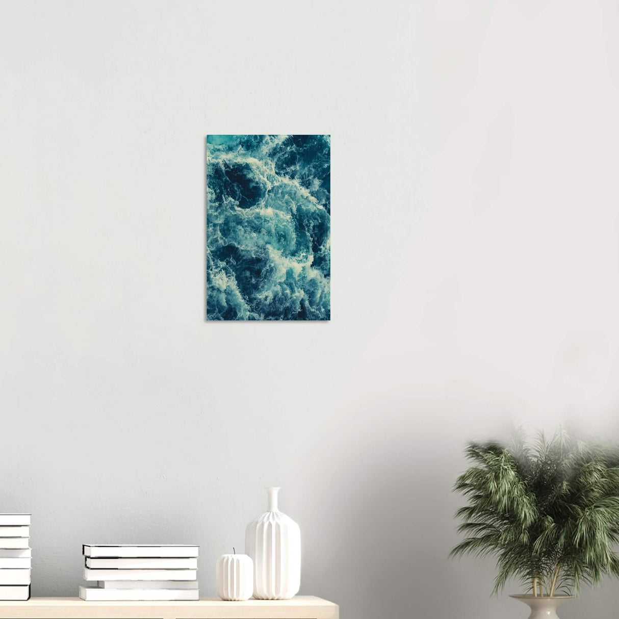 Da Vinci Nature Modern Wall Art | Sea - Wood Prints - 30x45 cm / 12x18″ - 20 mm