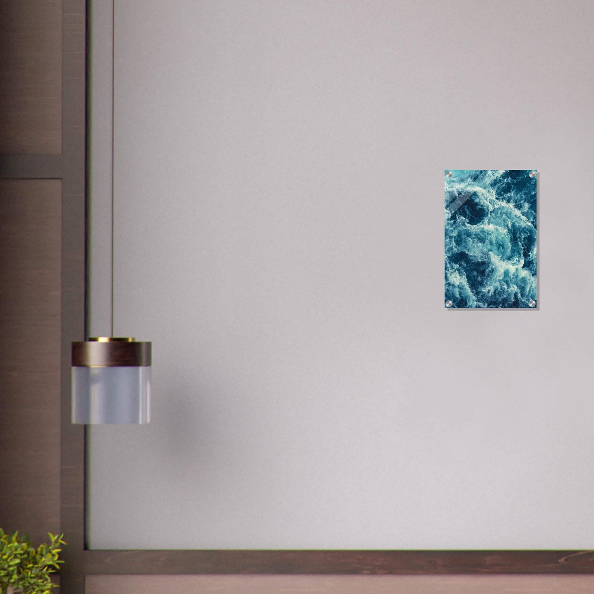 Da Vinci Nature Modern Wall Art | Sea - Acrylic Print - 30x45 cm / 12x18″ -