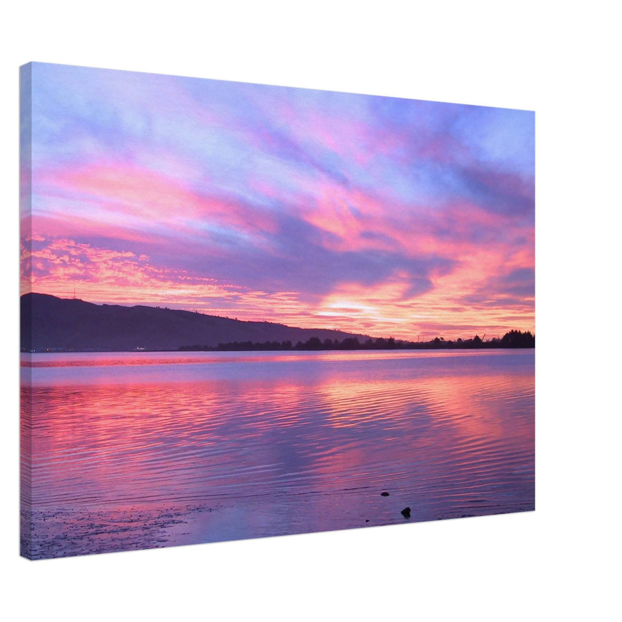 Da Vinci Nature Modern Wall Art | Sunset - Canvas - 70x100 cm / 28x40″ - Thick