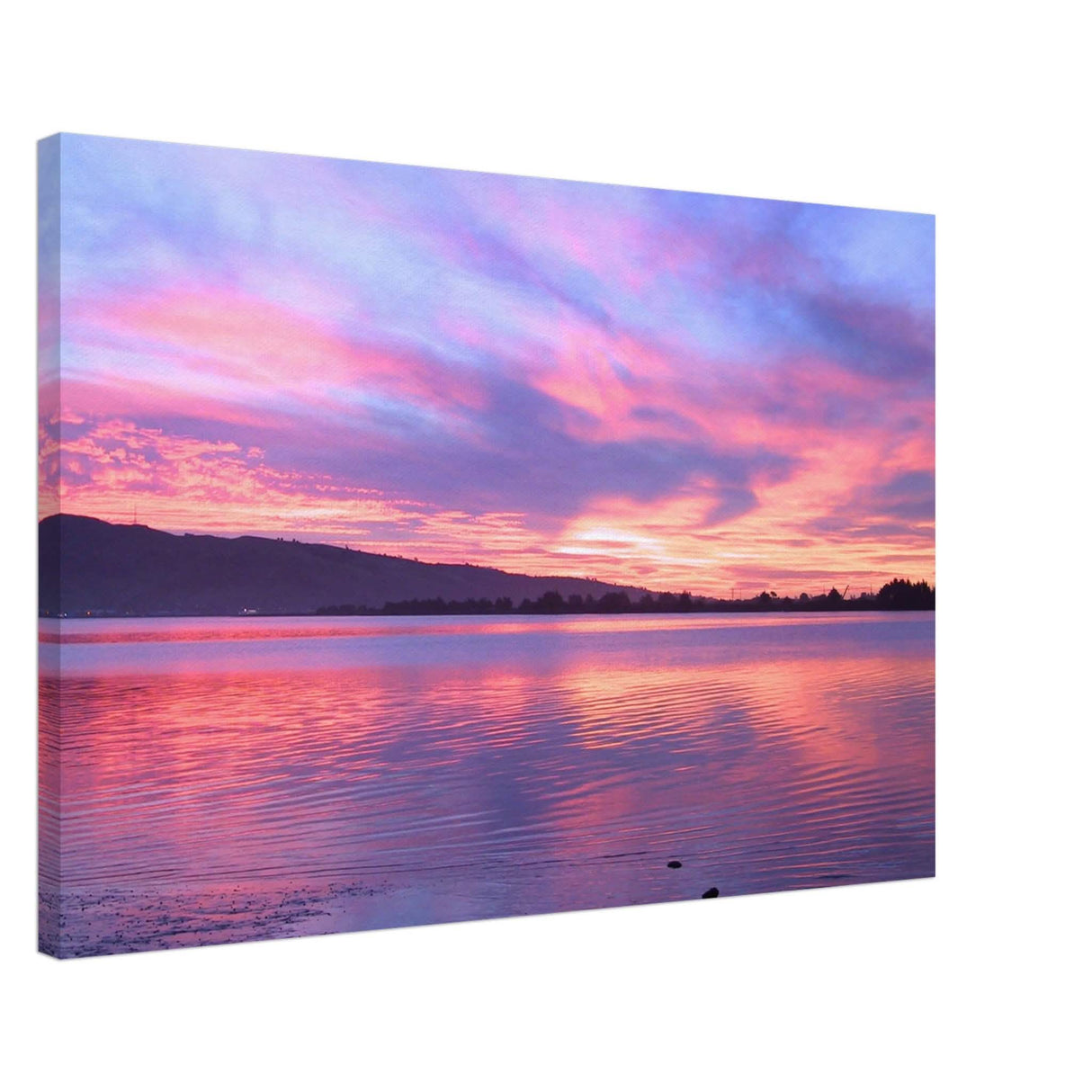 Da Vinci Nature Modern Wall Art | Sunset - Canvas - 60x90 cm / 24x36″ - Thick