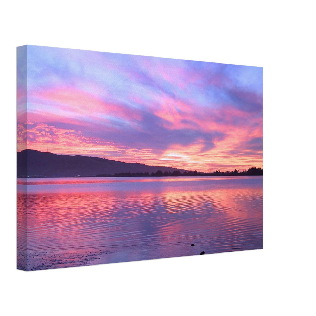 Da Vinci Nature Modern Wall Art | Sunset - Canvas - 30x45 cm / 12x18″ - Slim