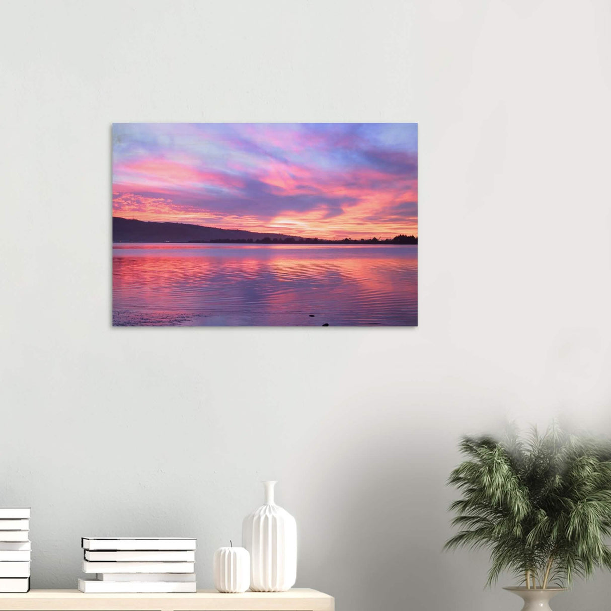 Da Vinci Nature Modern Wall Art | Sunset - Wood Prints - 50x75 cm / 20x30″ - 20 mm