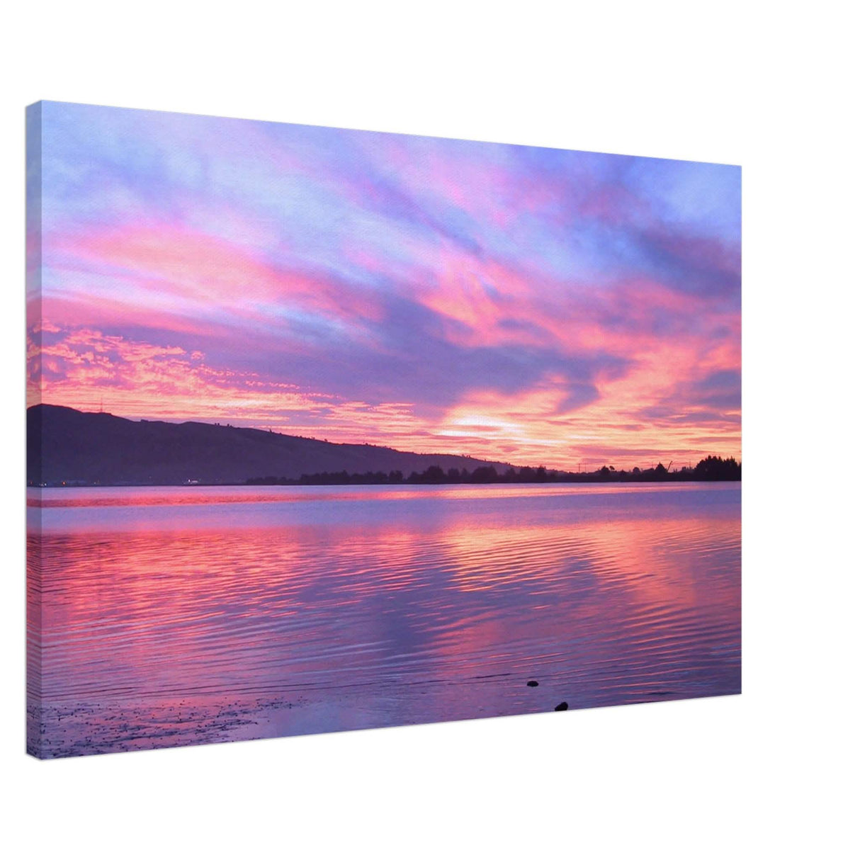 Da Vinci Nature Modern Wall Art | Sunset - Canvas - 60x90 cm / 24x36″ - Slim