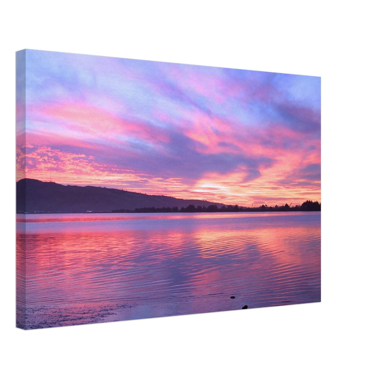 Da Vinci Nature Modern Wall Art | Sunset - Canvas - 40x60 cm / 16x24″ - Slim
