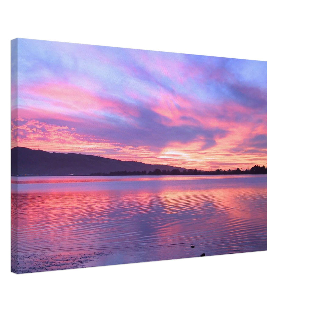 Da Vinci Nature Modern Wall Art | Sunset - Canvas - 50x75 cm / 20x30″ - Slim