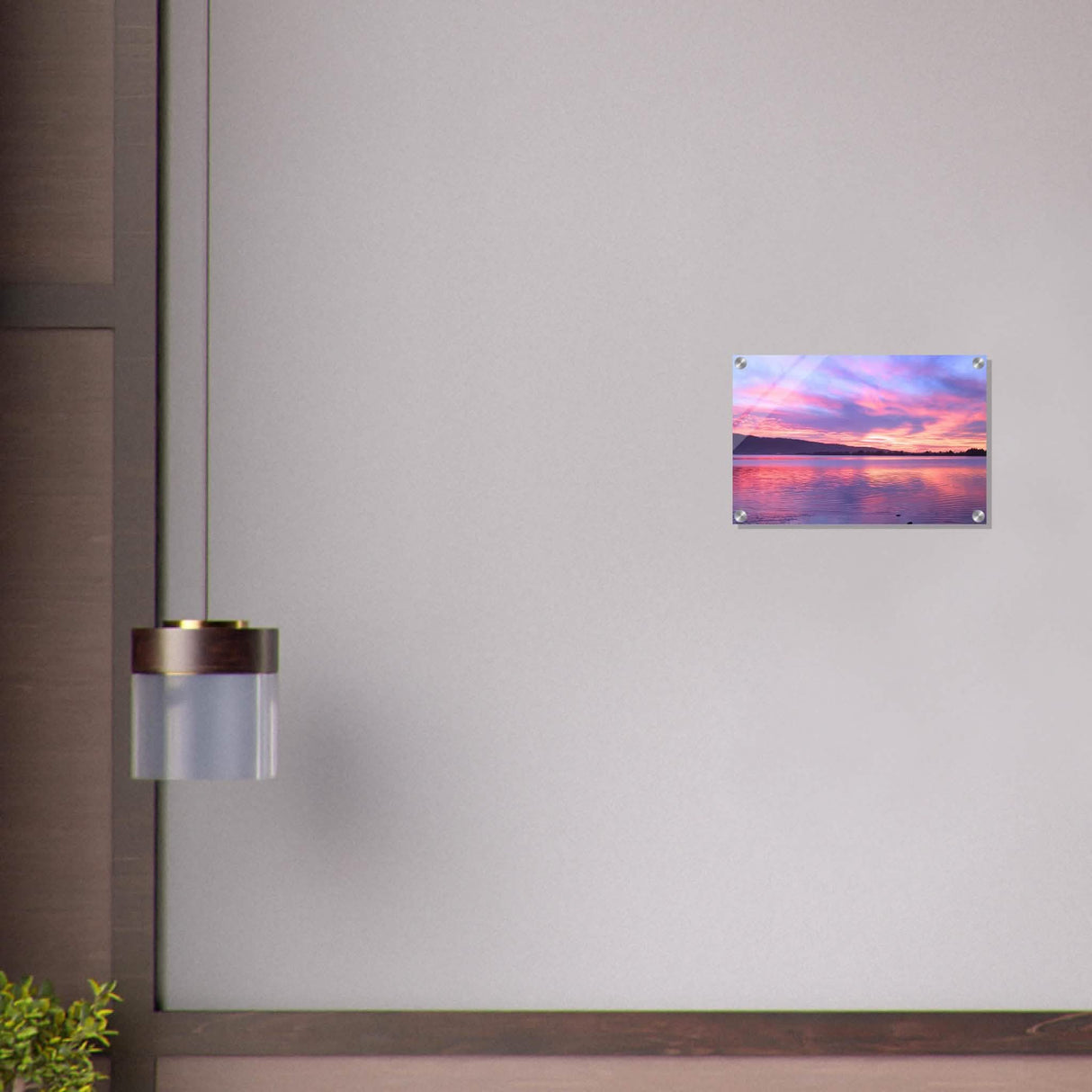 Da Vinci Nature Modern Wall Art | Sunset - Acrylic Print - 30x45 cm / 12x18″ -