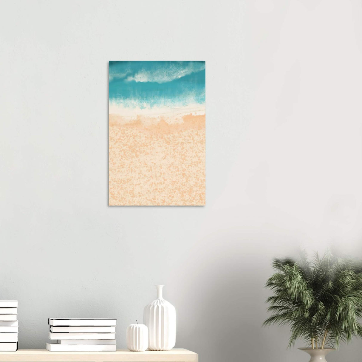 Da Vinci Nature Wall art | Beach - Wood Prints - 40x60 cm / 16x24″ - 20 mm