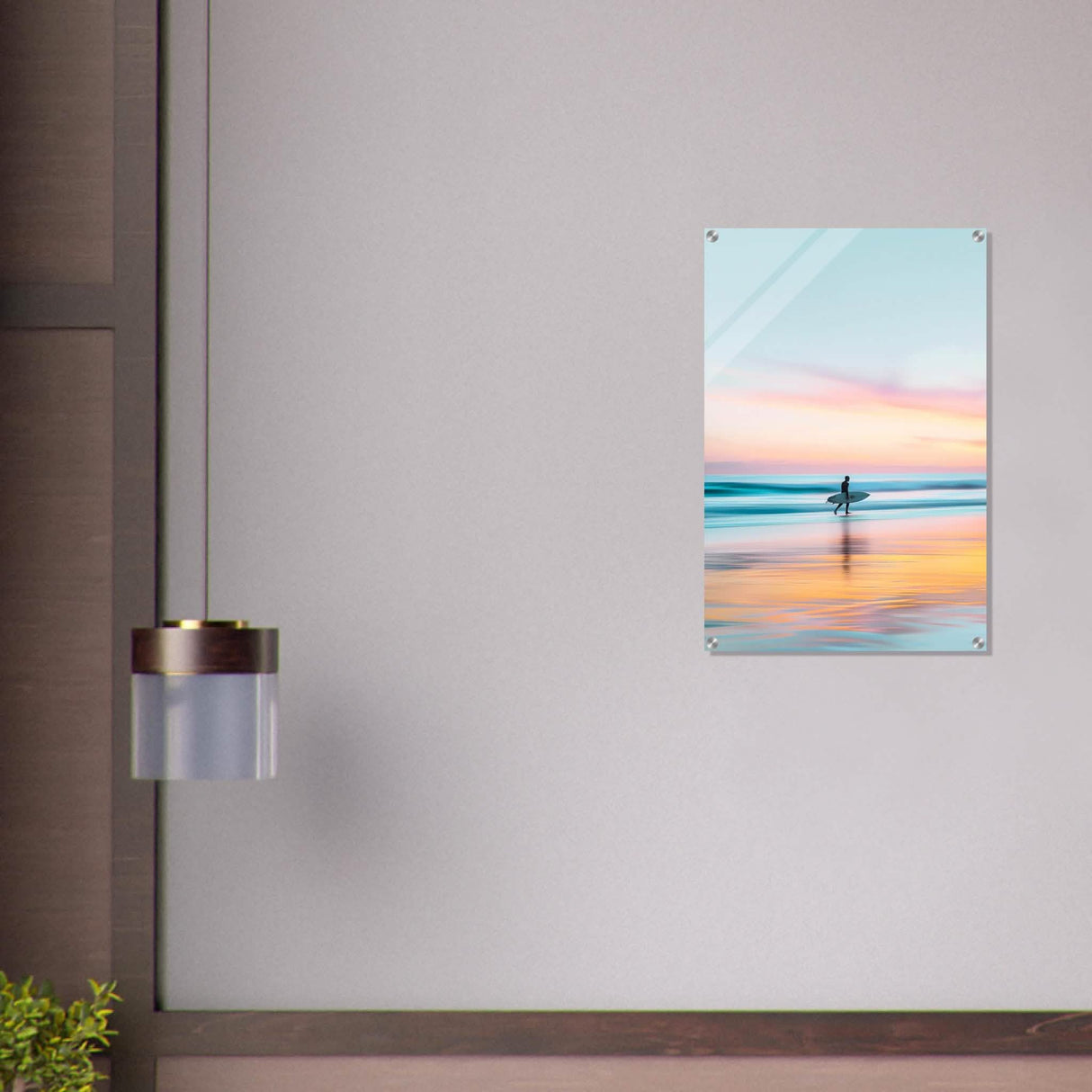 Da Vinci Nature Wall art | Beach - Acrylic Print - 50x75 cm / 20x30″ -