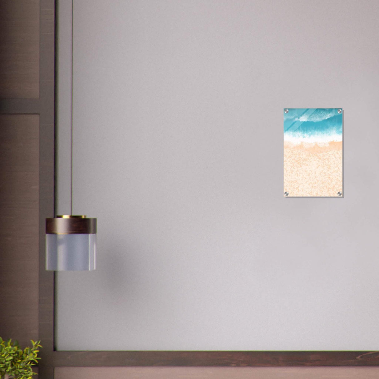 Da Vinci Nature Wall art | Beach - Acrylic Print - 30x45 cm / 12x18″ -