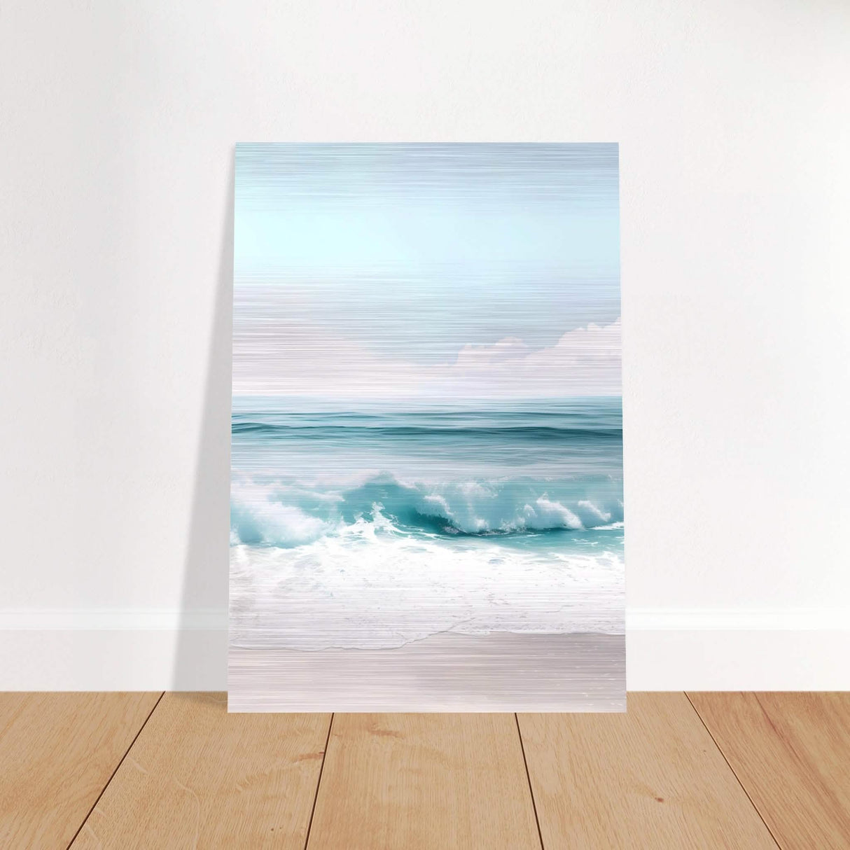 Da Vinci Nature Wall art | Beach - Brushed Aluminum Print - 70x100 cm / 28x40″ -