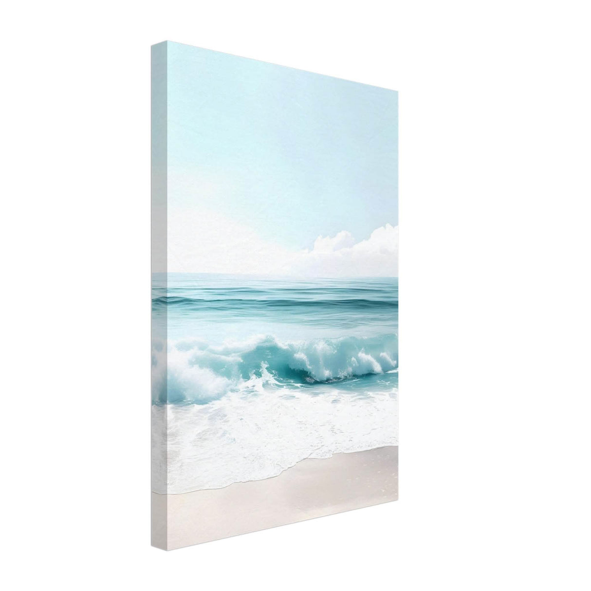 Da Vinci Nature Wall art | Beach - Canvas - 30x45 cm / 12x18″ - Slim
