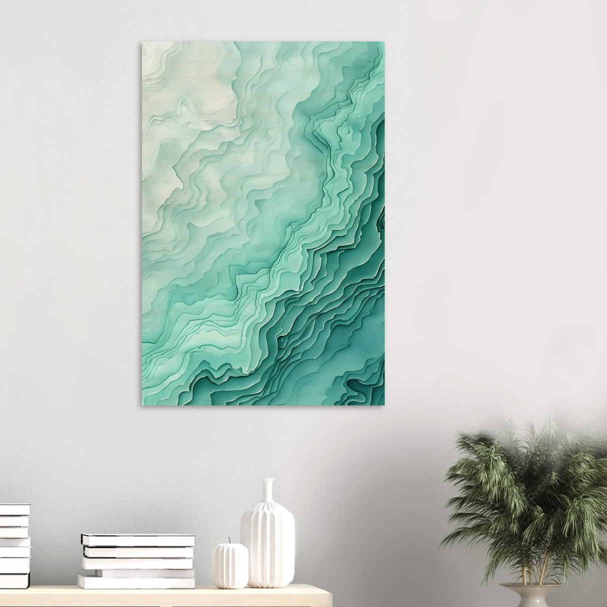 Da Vinci Nature Wall art | Beach - Wood Prints - 60x90 cm / 24x36″ - 10 mm