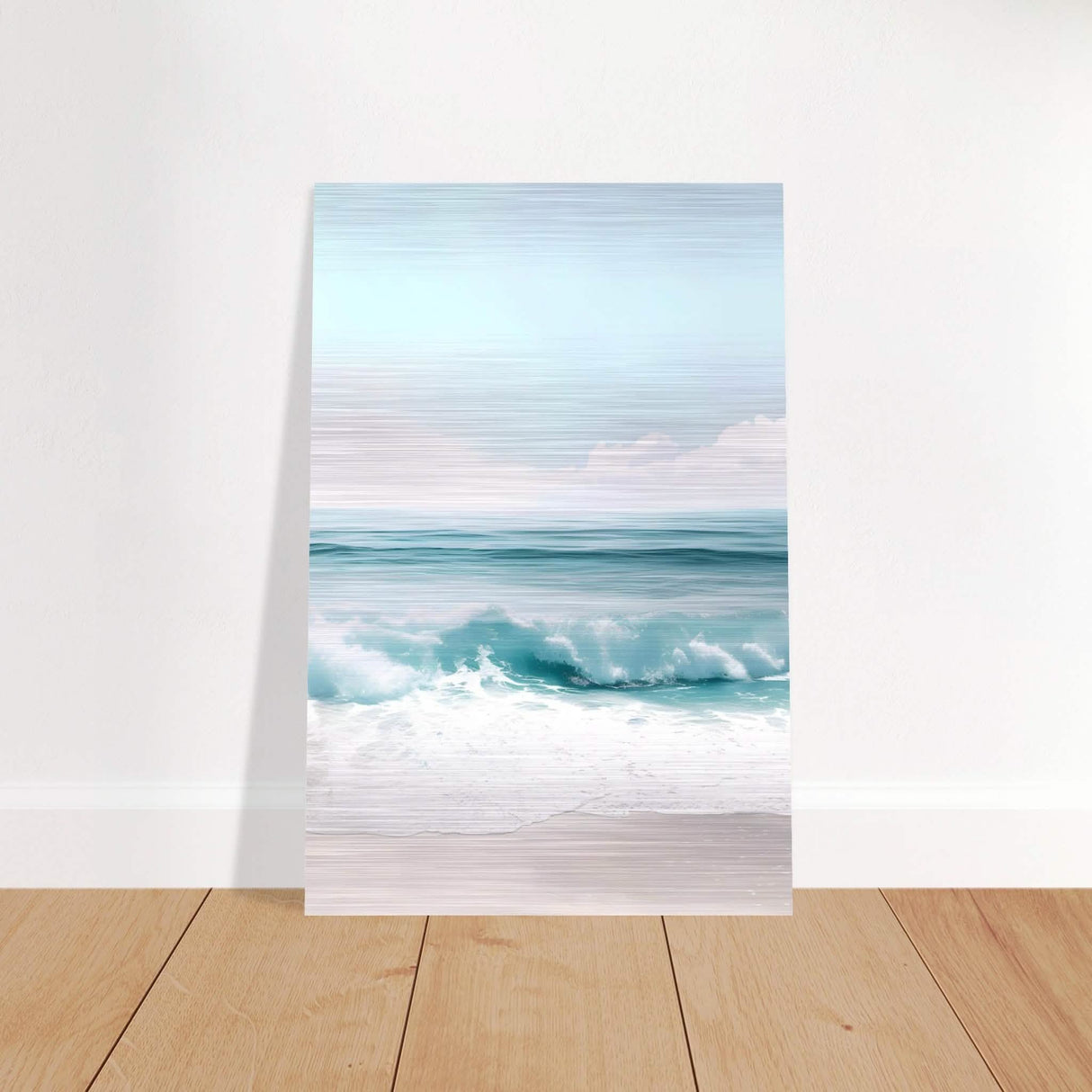 Da Vinci Nature Wall art | Beach - Brushed Aluminum Print - 50x75 cm / 20x30″ -