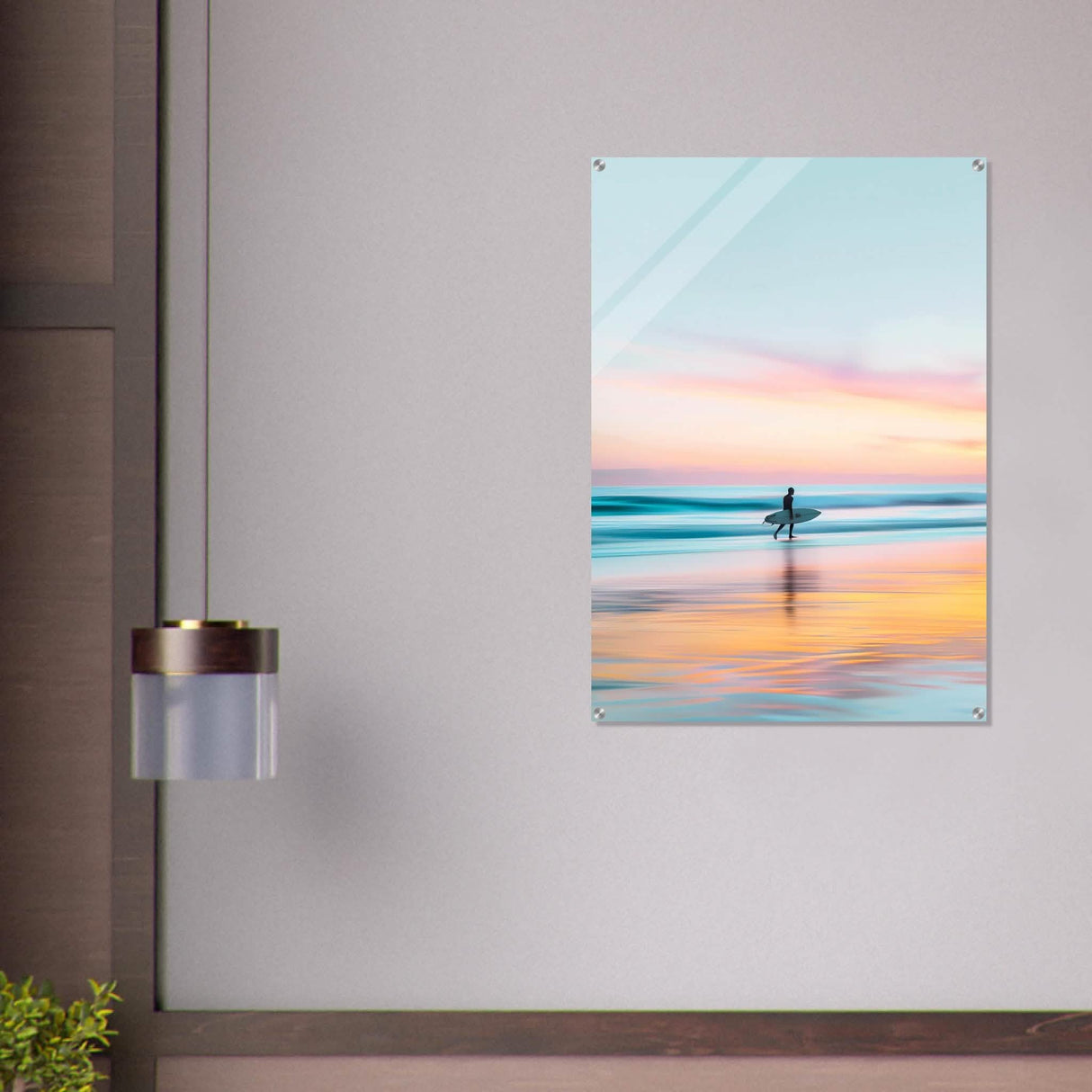 Da Vinci Nature Wall art | Beach - Acrylic Print - 70x100 cm / 28x40″ -