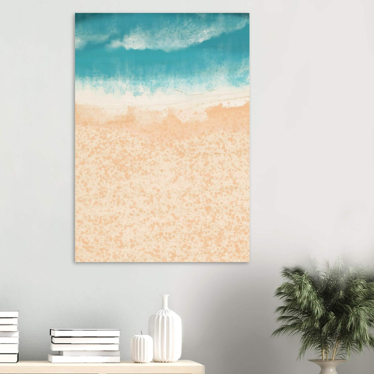 Da Vinci Nature Wall art | Beach - Wood Prints - 70x100 cm / 28x40″ - 10 mm