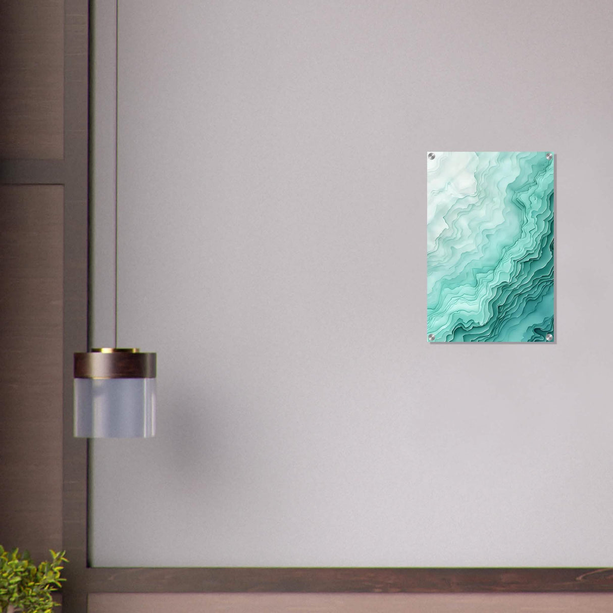 Da Vinci Nature Wall art | Beach - Acrylic Print - 40x60 cm / 16x24″ -