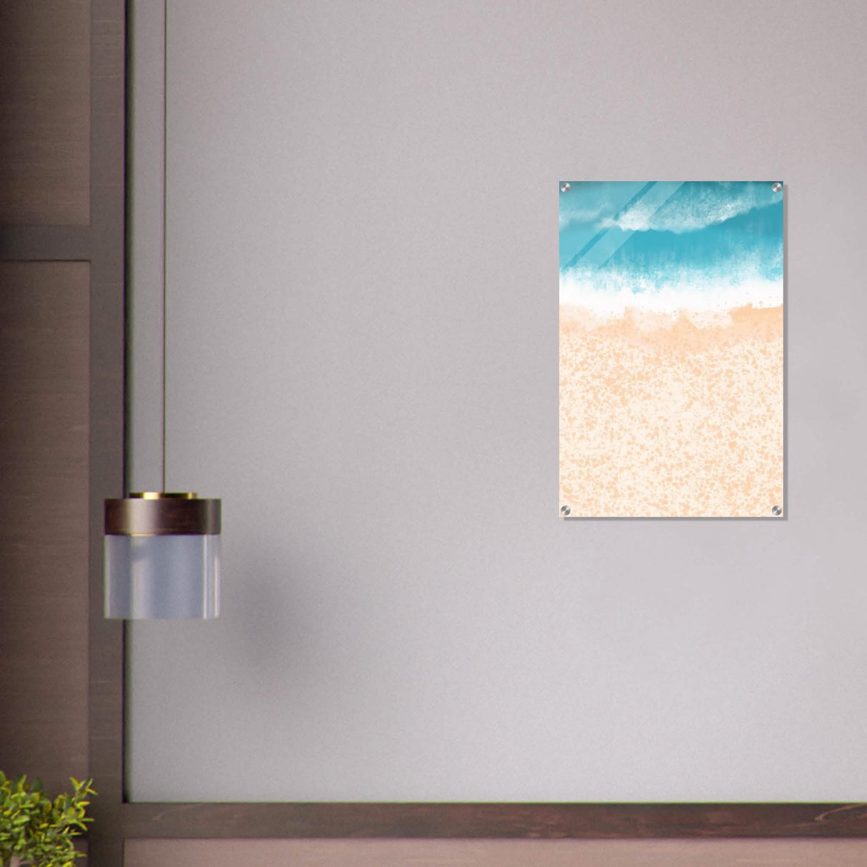 Da Vinci Nature Wall art | Beach - Acrylic Print - 50x75 cm / 20x30″ -