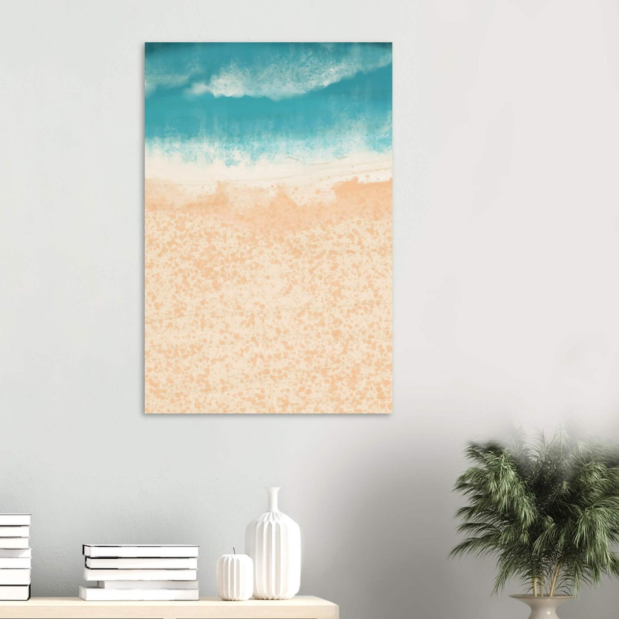 Da Vinci Nature Wall art | Beach - Wood Prints - 60x90 cm / 24x36″ - 10 mm