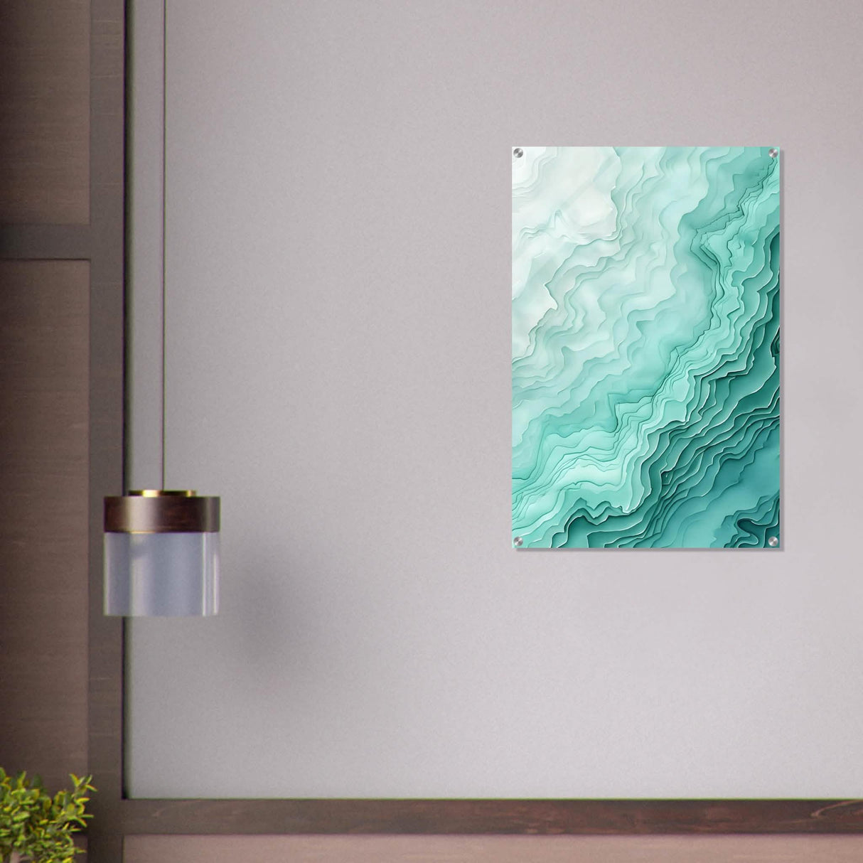 Da Vinci Nature Wall art | Beach - Acrylic Print - 60x90 cm / 24x36″ -