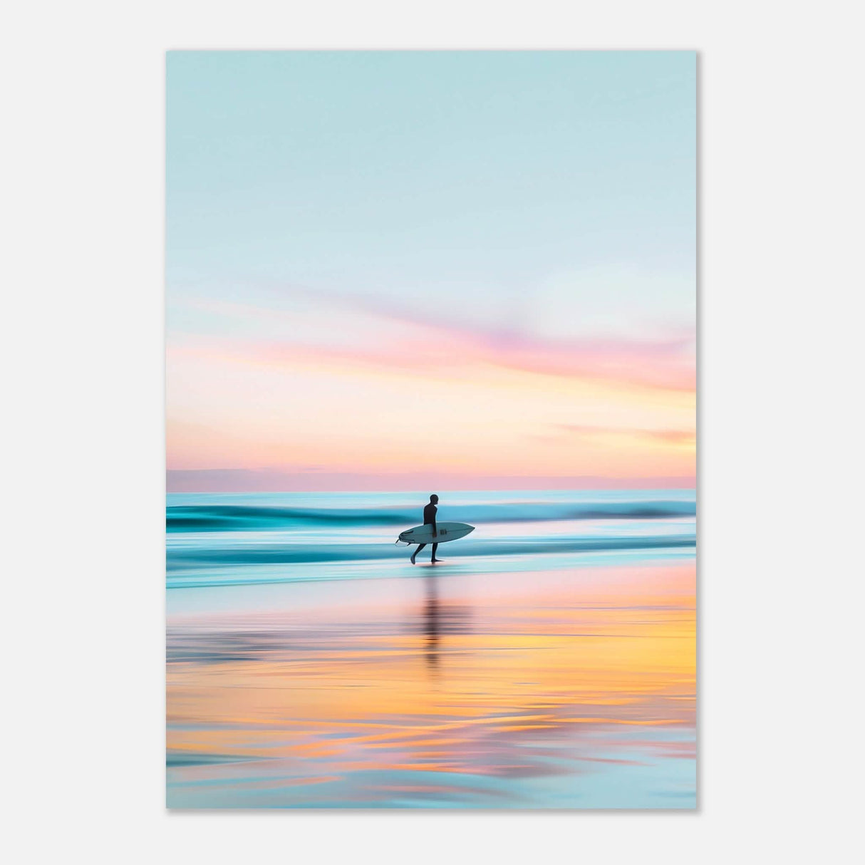 Da Vinci Nature Wall art | Beach - Aluminum Print - 70x100 cm / 28x40″ -