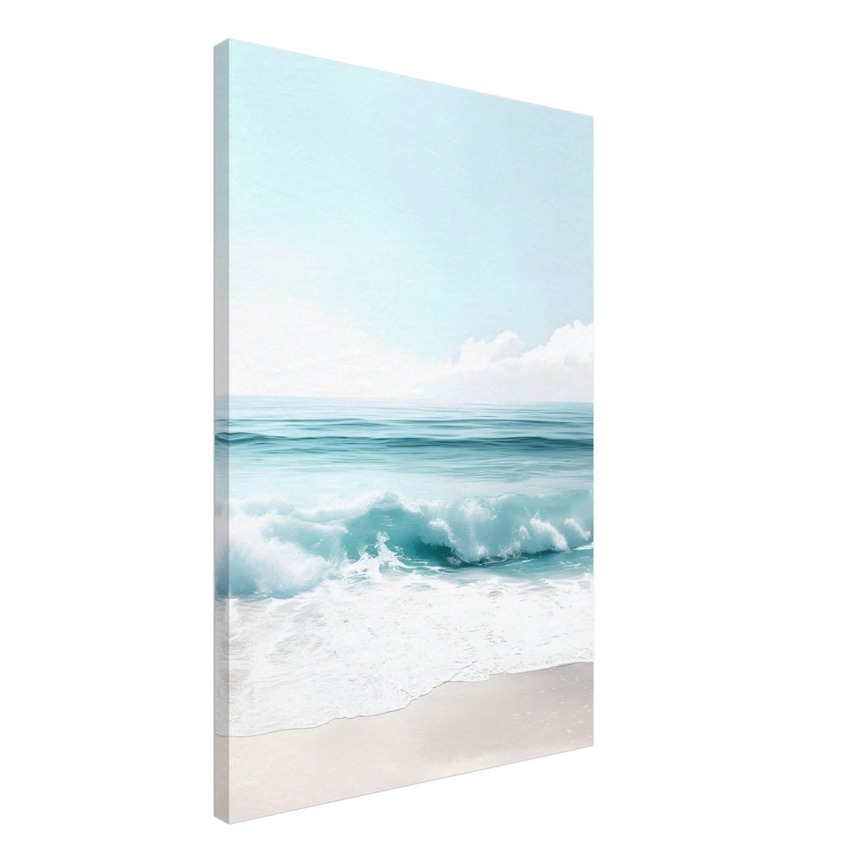 Da Vinci Nature Wall art | Beach - Canvas - 50x75 cm / 20x30″ - Slim